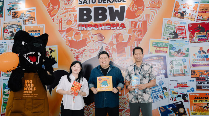 Bazar Buku Internasional Big Bad Wolf Palembang 2026 Resmi Dibuka, Hadirkan 1 Juta Buku dan Diskon Hingga 90 Persen