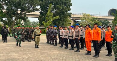 Polda Sumsel dan TNI Perkuat Pengamanan Kunjungan RI 1 serta Penanganan Karhutla
