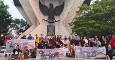 Jurnalis Sumsel Gelar Doa Bersama untuk Delapan Korban Hilang di Selat Sunda