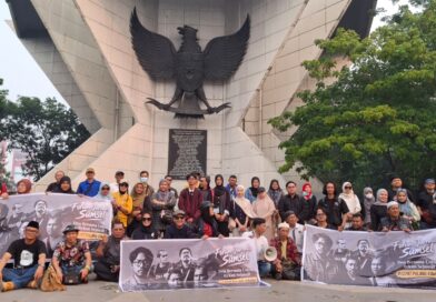 Jurnalis Sumsel Gelar Doa Bersama untuk Delapan Korban Hilang di Selat Sunda