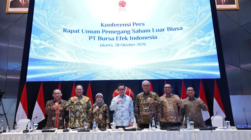 RUPSLB BEI 2026 Setujui Tiga Agenda, Siapkan Dividen Khusus Rp1,564 Triliun RUPSLB BEI 2026 Setujui Tiga Agenda, Siapkan Dividen Khusus Rp1,564 Triliun